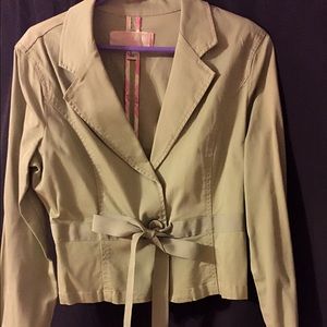 Green blazer. Size large