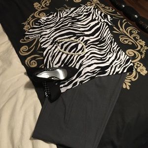 Zebra Top