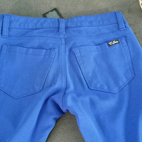 Royal blue stretch pants from guess - Picture 3 of 3