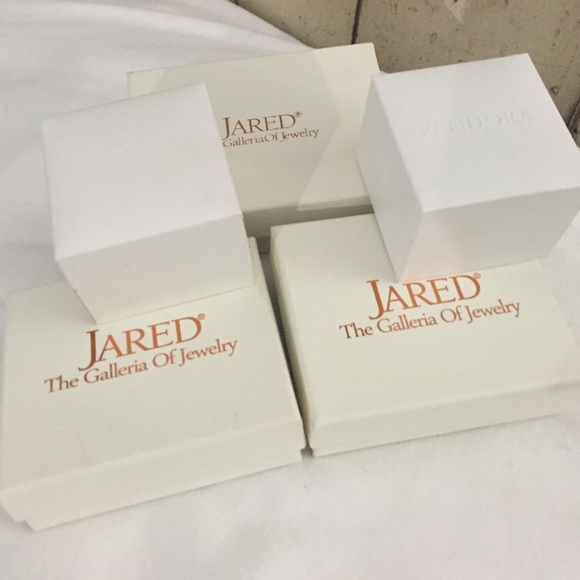 Pandora Jewelry - 5 -BUNDLE PANDORA CHARM BOX & Jared Jewelry Boxes
