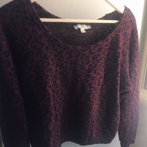 Zara Cheetah Print pullover