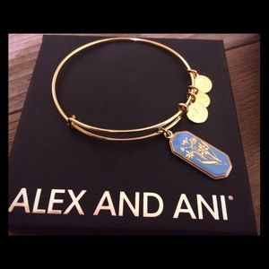 Birth Flower Alex & Ani Bangle