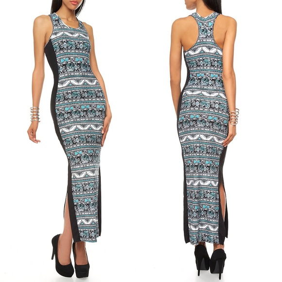 Bodycon maxi