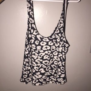 Crop tank top