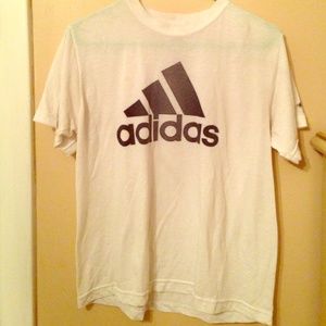 Vintage White Adidas T Shirt