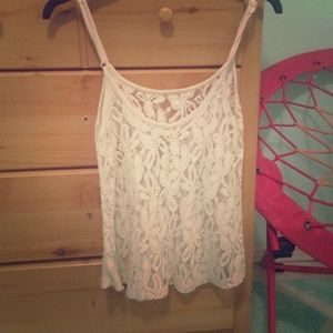 White tank top