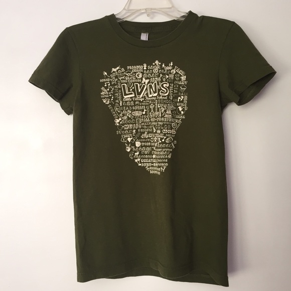 American Apparel Green T-Shirt