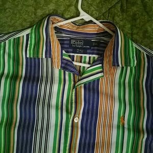 Polo long-sleeved button down