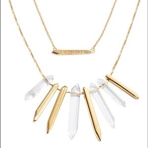 RESERVED Stella&Dot - Rebel Cluster Necklace