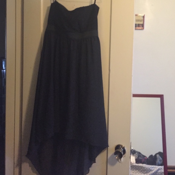 Strapless Black Dress