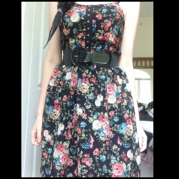 Floral summer dress