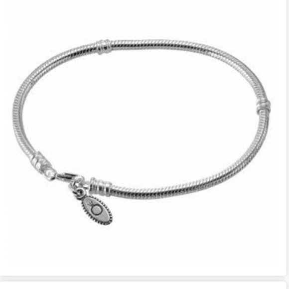 Authentic Pandora Bracelet with Lobster Clasp 6.5