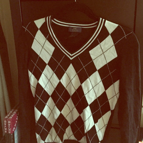 Argyle sweater