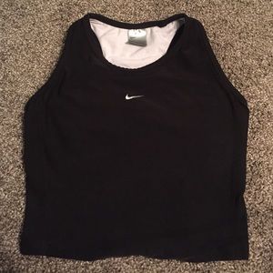 Nike DRI-FIT crop work out tank
