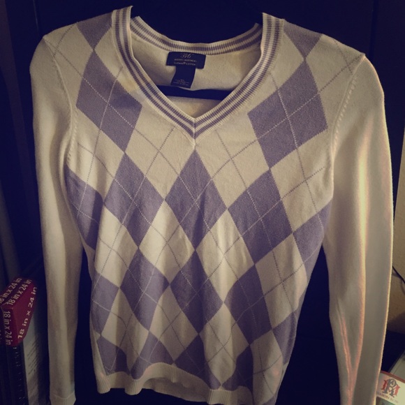 Argyle sweater