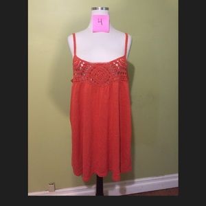 Banana Republic burnt orange Summer top
