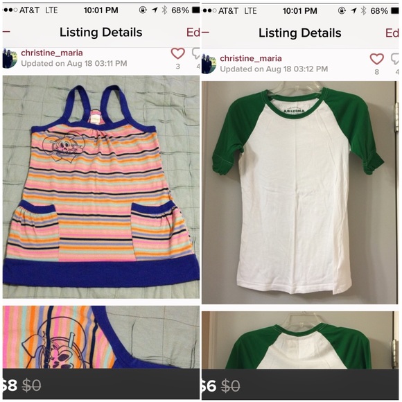 2 top and 2 capri bundle for @loki
