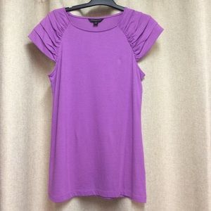 Purple cotton top
