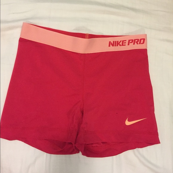 Nike Other - Pink / red drifit Nike pro spandex