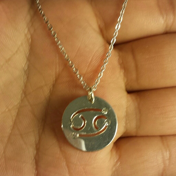 Cancer zodiac necklace