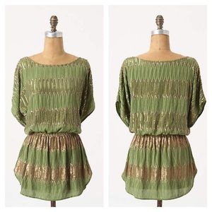 Anthropologie Picholine Glimmer Tunic Size M