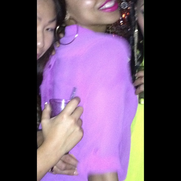 Purple blouse