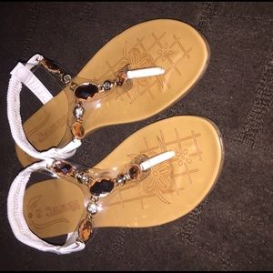 Beaded sandals