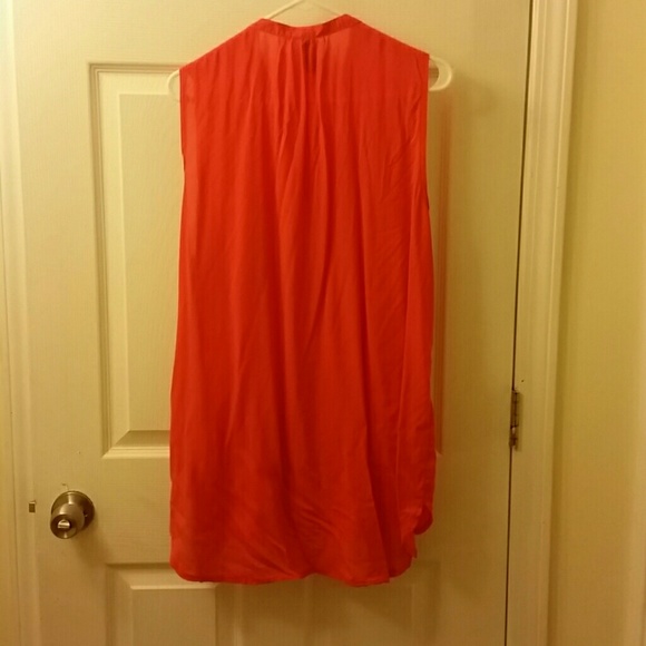 High Low Orange Top - Picture 3 of 3