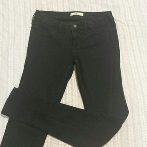 Black Hollister Skinny Jeans