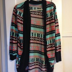 Juniors Tribal Cardigan