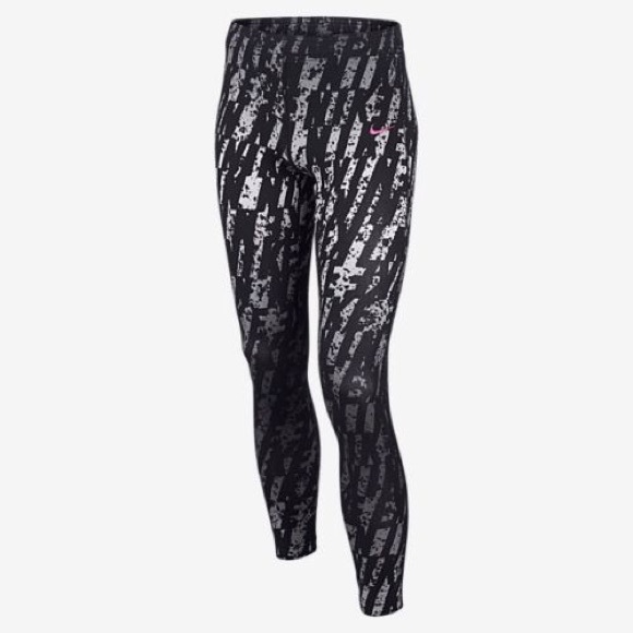 Nike Pants - Nike Girls' Legacy Allover Print Cotton Leggings