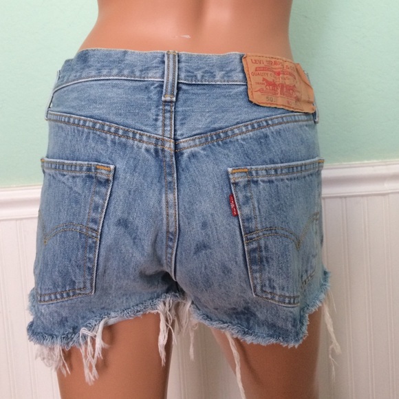 Button fly Levi's bleached - Picture 4 of 4