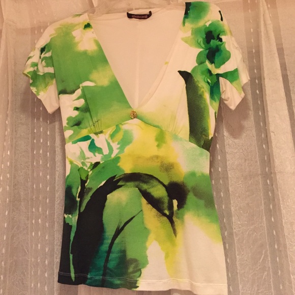 Roberto Cavalli Tops - Roberto Cavalli Printed Top