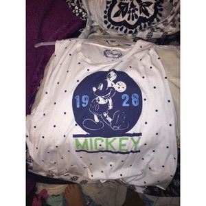 Sleeveless Mickey Mouse Tank Top