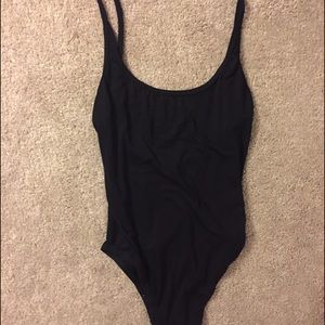 Black leotard