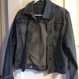 Plus Size Jean Jacket