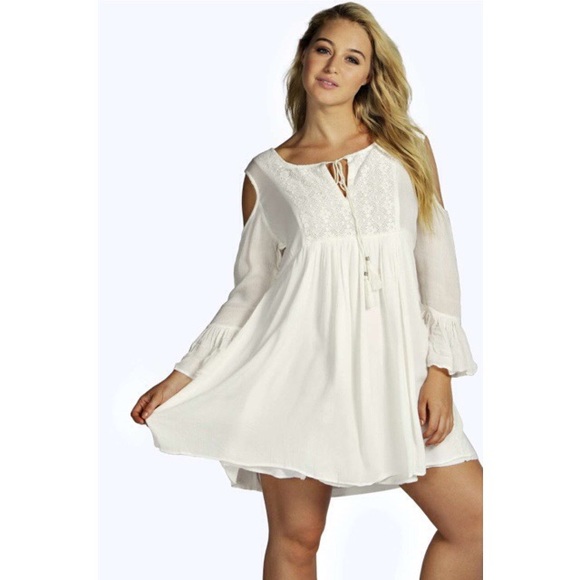 Plus Woven Dress