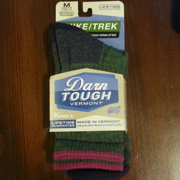Darn Tough Vermont Hike Trek soft Socks - medium