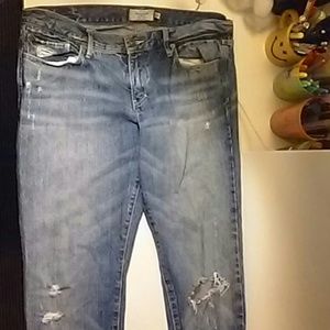 Abercrombie & Fitch Erin Jeans. Distressed.
