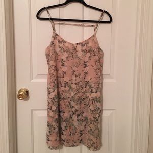 flowy backless dress