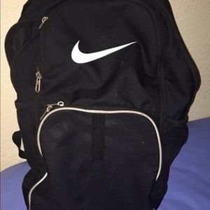Black nike backpack