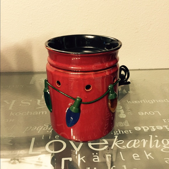 NIB Holiday Lights Full Size Scentsy Warmer