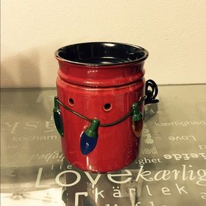 NIB Holiday Lights Full Size Scentsy Warmer