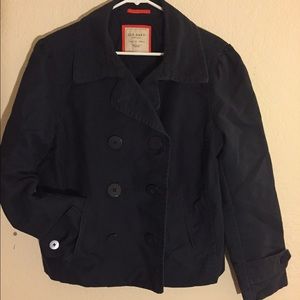 Navy pea coat