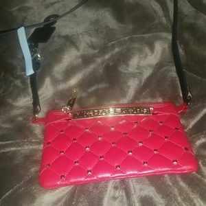 Red Michael Kors sack belt