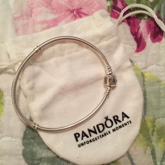 Pandora Sterling Silver clasp bracelet