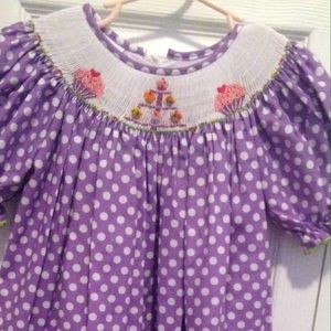 Polka Dot Dress, size small for girls