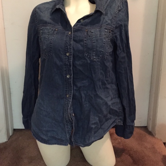 Denim top