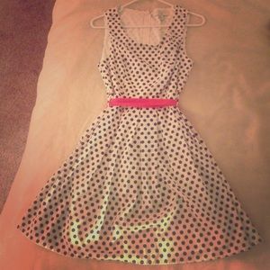 Forever 21 polka dots dress.