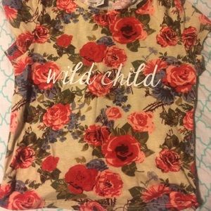 Wild Child Crop Tee